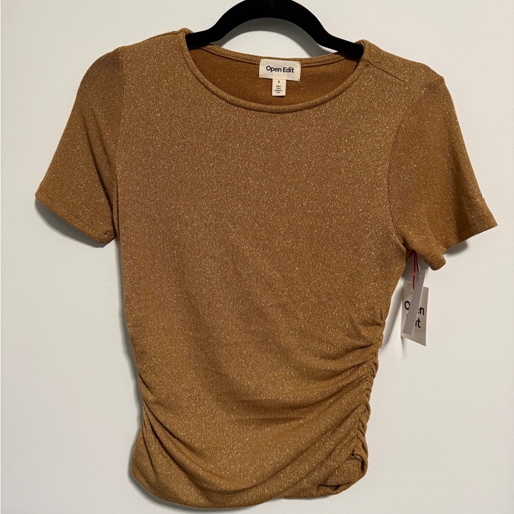 Open Edit sparkly shirt